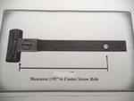 KL162C Smith & Wesson K/ L Frame Multi-Models Rear Adjustable Sight 1.95"