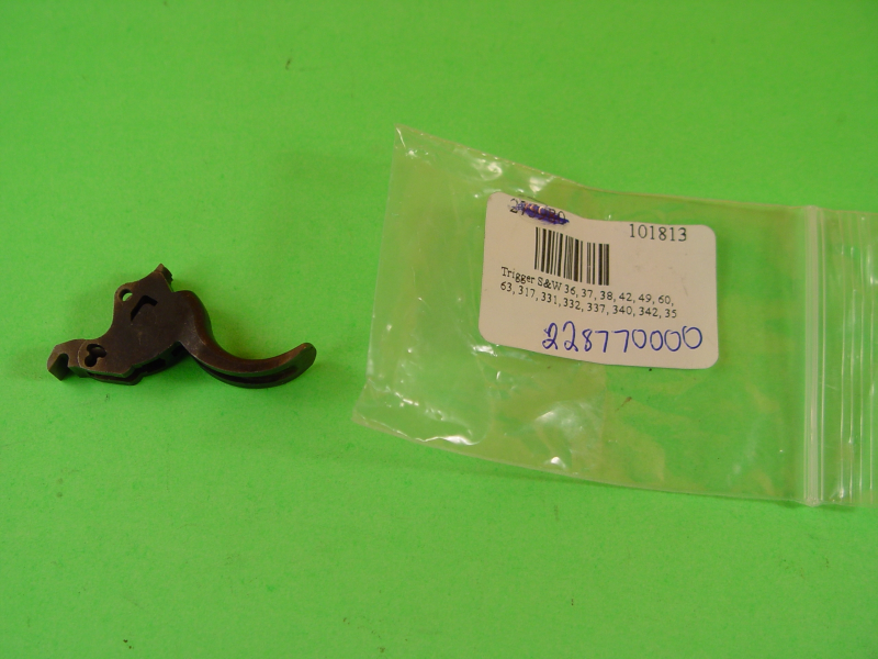 228770000 Smith & Wesson New J Frame Models 36, 37, 38, 42, 49, 60, 63, 317 Trigger