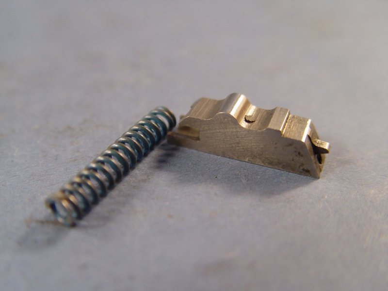 926_03 Smith & Wesson Used J Frame Model 642 Airweight 5 Shot .38 Special Rebound Slide Assembly