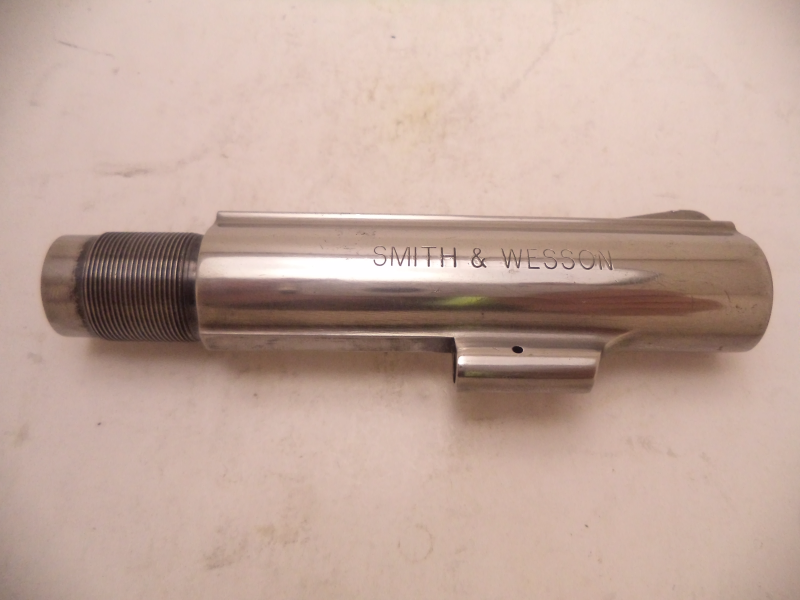 N249 Smith & Wesson Used N Frame Model 58 .41 Magnum 4 1/8" Nickle Barrel