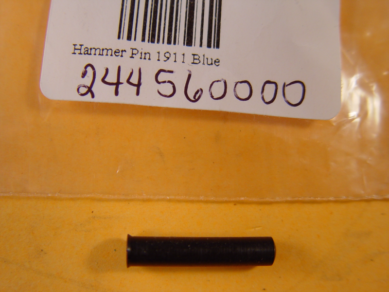 244560000 Smith & Wesson Government Model 1911 Blue Hammer Pin