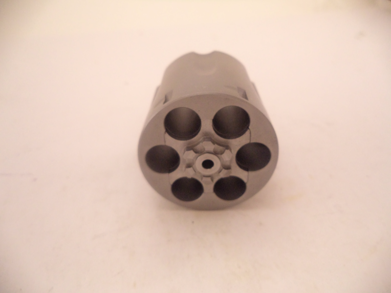 412110000 Smith & Wesson New L Frame Models 681 & 686 New Style Fluted S.S. Cylinder Assembly Glass Beaded Six Shot