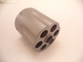412110000 Smith & Wesson New L Frame Models 681 & 686 New Style Fluted S.S. Cylinder Assembly Glass Beaded Six Shot