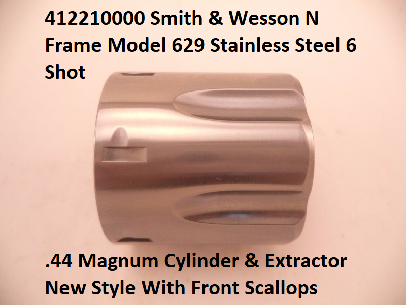 Smith & Wesson N Frame Model 629 Cylinder Assembly Stainless .44 Magnum 6-Shot Factory New - 412210000