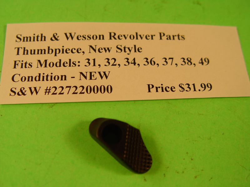 227220000 Smith & Wesson New J Frame Blue MIM Thumbpiece New Style