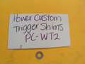 PC-WT2 Smith & Wesson New K, L & N Frame Power Custom Trigger Sideplate Shim