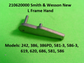 Smith & Wesson Revolver L Frame Multiple Model Hand 210620000