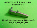 210620000 Smith & Wesson L Frame Revolver Multiple Model Hand New Part