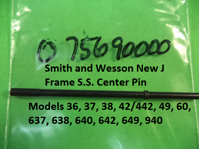 Smith & Wesson J Frame Multi Models S.S. Center Pin 075690000
