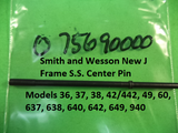 075690000 Smith and Wesson J Frame Multi Models S.S. Center Pin New Part