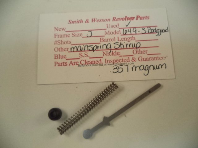 J168 Smith & Wesson Used J Frame Model 649-3 Bodyguard .357 Magnum Mainspring Stirrup