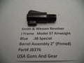 J376 Smith & Wesson J Frame Model 37 Revolver Part Used Blue Airweight 2" Barrel