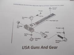 USA Guns And Gear - USA Guns And Gear Rear Sight Plunger - Gun Parts USA Guns And Gear - Smith & Wesson