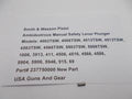 Smith & Wesson Ambidextrous Manual Safety Lever Plunger - 237750000