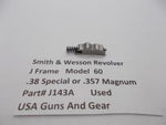 J143A Smith & Wesson J Frame Model 60 Revolver Rebound Slide Assembly .38 & .357